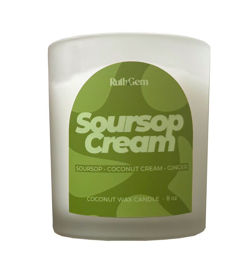 Soursop Cream 8oz. Candle
