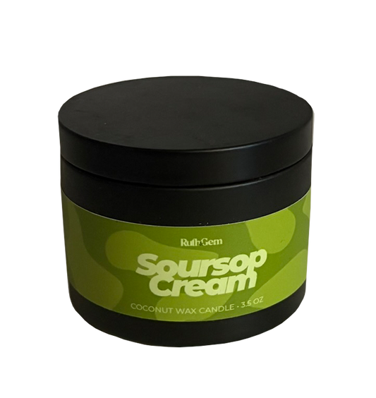 Soursop Cream Candle Tin