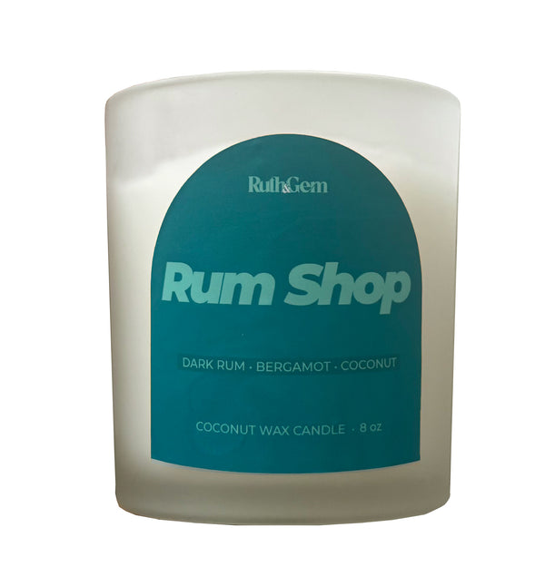 Rum Shop 8 oz. Candle