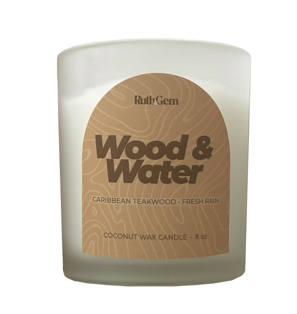 Wood & Water 8 oz. Candle