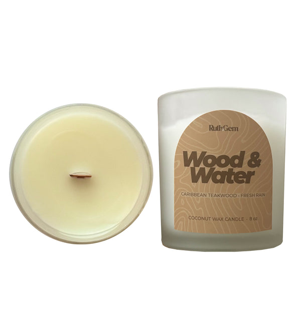 Wood & Water 8 oz. Candle