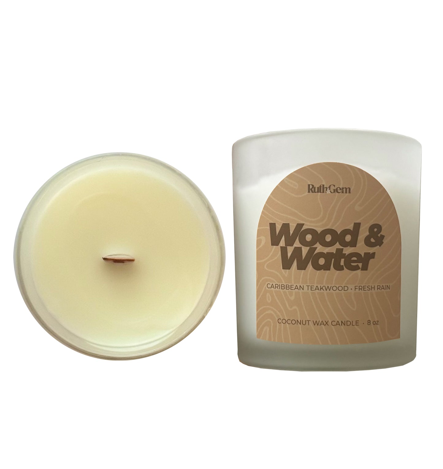 Wood & Water Candle