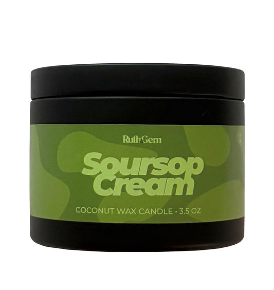 Soursop Cream Candle Tin