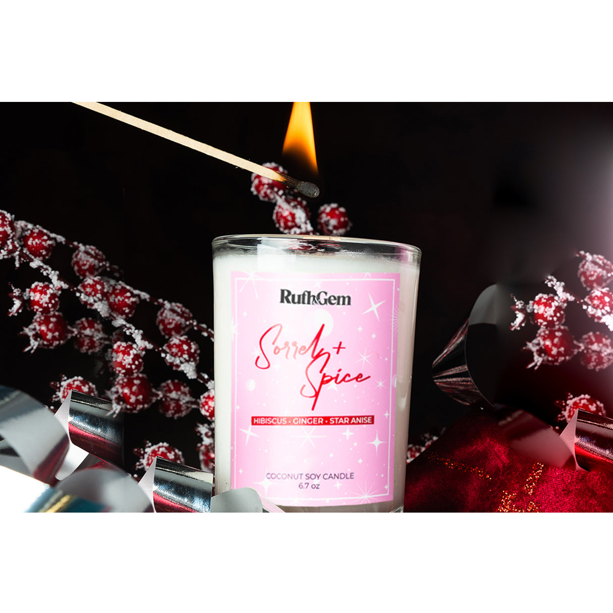 Sorrel & Spice Holiday Candle